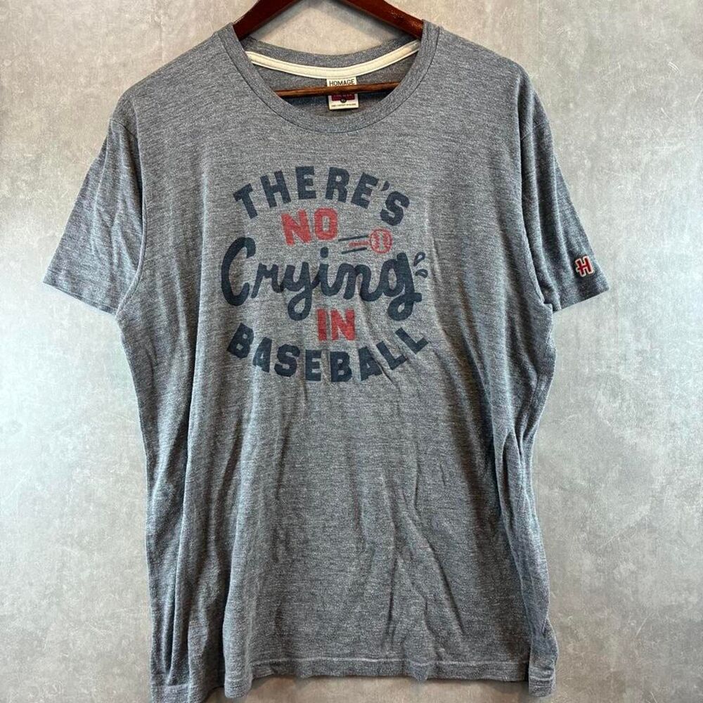 Mlb Men's Grey T-shirt